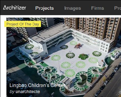 ARCHITIZER: Project Of The Day